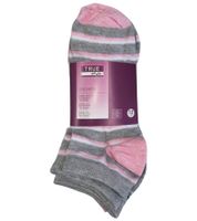 24 Paar TRUE style Baumwoll-Strümpfe mit Komfortbund nachhaltige Sneaker-Socken mit verschiedenen Mustern Pink, Blau oder Schwarz 24 Paar TRUE style Baumwoll-Strümpfe mit Komfortbund nachhaltige Sneaker-Socken mit verschiedenen Mustern Pink, Blau oder Schwarz
