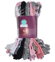 24 Paar TRUE style Baumwoll-Strümpfe mit Komfortbund nachhaltige Sneaker-Socken mit verschiedenen Mustern Pink, Blau oder Schwarz 24 Paar TRUE style Baumwoll-Strümpfe mit Komfortbund nachhaltige Sneaker-Socken mit verschiedenen Mustern Pink, Blau oder Schwarz