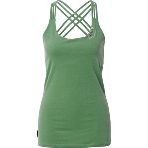 ragwear Xenie Débardeur femme bio à bretelles croisées chemise d'été durable végétalienne Peta Approved 2141-10005 5027 Vert