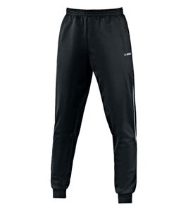 JAKO Attak 2.0 jogging pants for girls and boys with interlock fabric fitness pants 9272-08 black