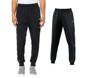 JAKO Attak 2.0 Herren und Kinder Jogging-Hose mit Interlock-Gewebe Fitness-Hose für Mädchen und Jungen 9272-08 Schwarz