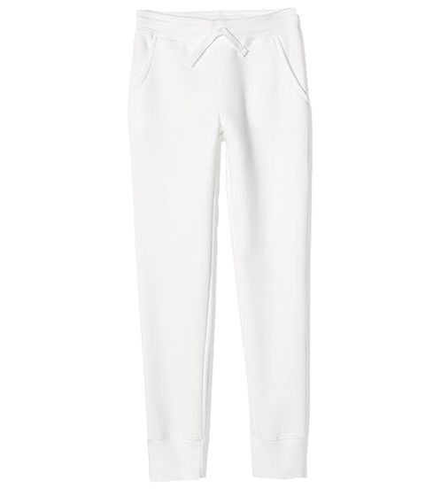 amazon essentials Pantalon de jogging basique pour filles et garçons Pantalon de survêtement avec contenu en coton Pantalon de fitness B07HL29NS7 blanc