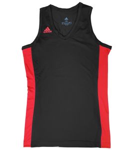 Canotta da donna adidas N3XT Prime Game Jersey con maglietta sportiva Aeroready in rete FR9388 nero/rosso Canotta da donna adidas N3XT Prime Game Jersey con maglietta sportiva Aeroready in rete FR9388 nero/rosso
