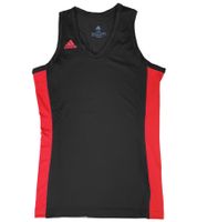Camiseta de tirantes adidas N3XT Prime Game Jersey de mujer con camiseta deportiva Aeroready de malla FR9388 negro/rojo Camiseta de tirantes adidas N3XT Prime Game Jersey de mujer con camiseta deportiva Aeroready de malla FR9388 negro/rojo