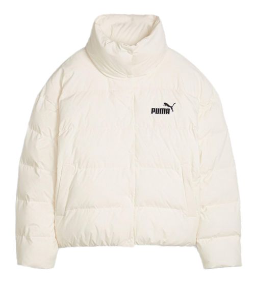 PUMA Better Polyball women's winter jacket with stand-up collar quilted jacket with warmCELL technology and windCELL technology 675367 66 cream white