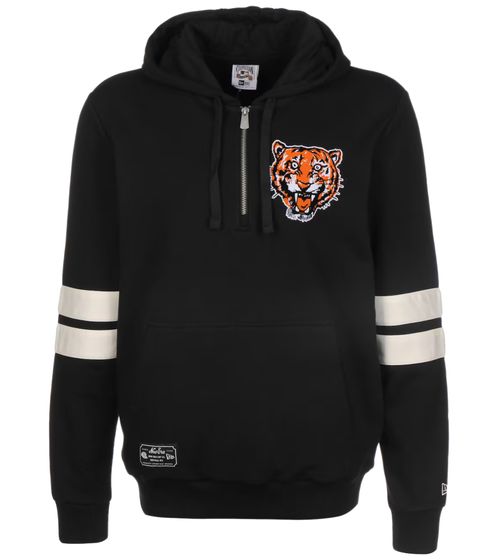 NEW ERA MLB Detroit Tigers Cooperstown Herren Pullover mit MLB Detroit Tiger-Aufdruck Kapuzen-Pullover 12485726 Schwarz