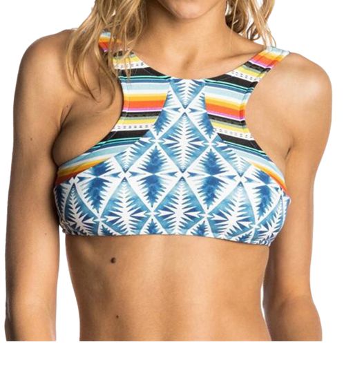 RIP CURL Beach Bazaar Damen Bikini-Oberteil Flexibles Bikini-Top GSIZZ3 Blue 70 Bunt