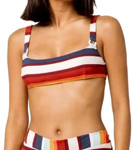 RIP CURL Summer Lovin women's bikini top in a striped look Bikini top GSICK9 Colorful