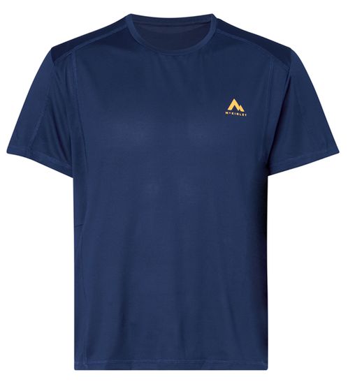 McKinley Haloy M men's training shirt made of Dry Plus material, sports shirt, fitness shirt 421810 518 dark blue