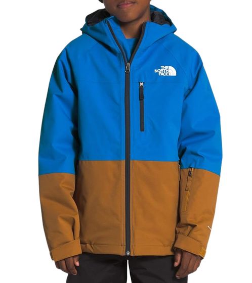 THE NORTH FACE Chakado veste d'hiver déperlante pour garçons et filles veste de neige NF0ATIZW8G bleu clair/marron clair