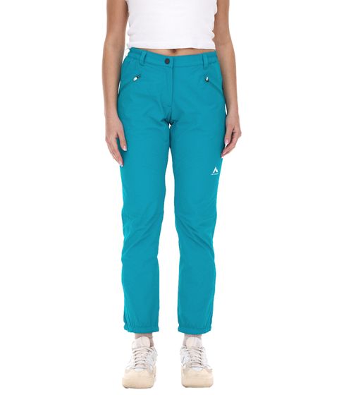 McKinley Beira W pantalon de randonnée pour femme avec indice de protection solaire 50 pantalon d'extérieur 424130 609 turquoise