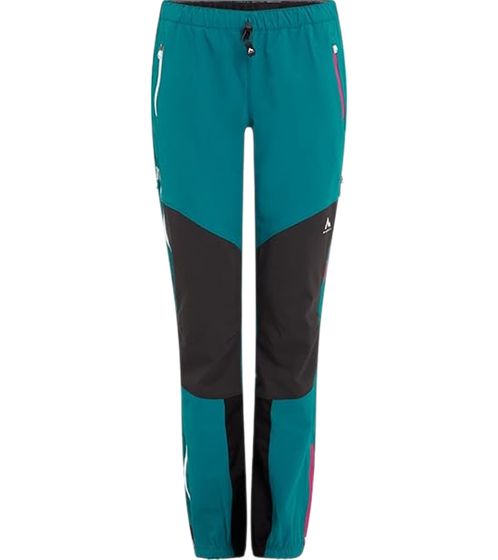 McKinley Tasmania Wms women's hiking pants, water-repellent outdoor pants 281349 626 turquoise