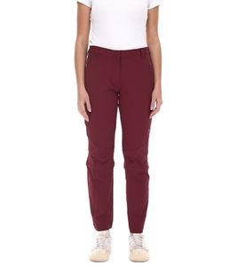 McKinley Mandorak W women's hiking trousers, zip-off trousers, moisture-repellent trekking trousers, short size 286172 299 wine red