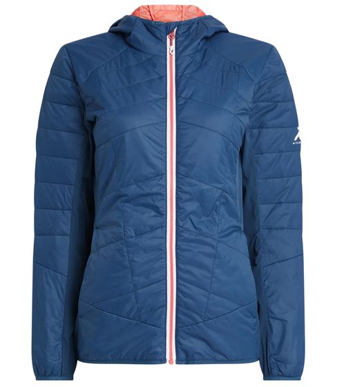 McKINLEY Sansa HYB Damen Jacke leicht wasserabweisende Stepp-Jacke mit PRIMALOFT-Technologie Packable 419936 903 510 Petrolblau