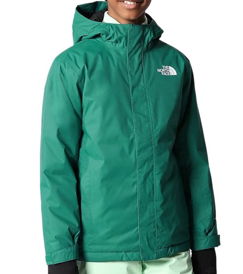 THE NORTH FACE Harbour water-repellent winter jacket for boys snow jacket with hood NF0A7X3N2W9 Green