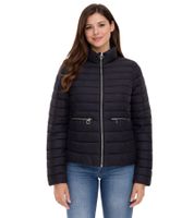 Only Madeline veste matelassée élégante pour femme, veste mi-saison avec col montant, veste basique 15242441 noir
