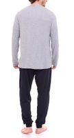 AM LEGEND Herren Pyjama-Set 2-teilig karierter oder unifarbener Schlafanzug IAN MPJ 23 Schwarz/Weiß/Blau/Grau in verschiedenen Modellen AM LEGEND Herren Pyjama-Set 2-teilig karierter oder unifarbener Schlafanzug IAN MPJ 23 Schwarz/Weiß/Blau/Grau in verschiedenen Modellen