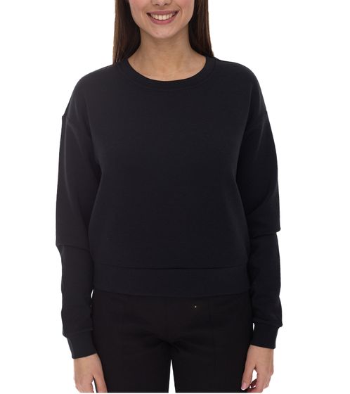 ONLY Play Women's Round Neck Sweater Sweat-Shirt Basic Sweater 15230217 Black