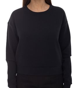 ONLY Play Women's Round Neck Sweater Sweat-Shirt Basic Sweater 15230217 Black