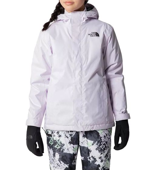 THE NORTH FACE Snowquest veste d'hiver fonctionnelle pour filles veste de neige NF0A7X3N6S1 rose/noir