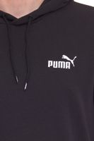 PUMA ESS Logo men's stylish hooded sweater cotton hoodie with logo on the chest 679631 gray or black PUMA ESS Logo men's stylish hooded sweater cotton hoodie with logo on the chest 679631 gray or black