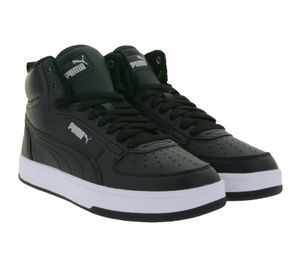 PUMA Caven 2.0 Mid WTR baskets de loisirs pour hommes et femmes, chaussures de tous les jours durables avec semelle SOFTFOAM, chaussures à lacets 392333 02 noir