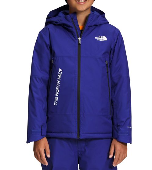 THE NORTH FACE Freedom water-repellent winter jacket for boys snow jacket with DWR coating NF0A7UN740S blue