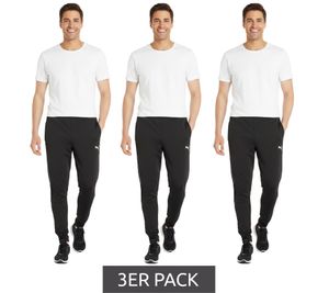 Pack de 3 pantalons d'entraînement PUMA LIGA pour hommes avec pantalons de sport DRYCELL vêtements de sport 655313 03 noir