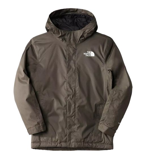 THE NORTH FACE Snowquest water-repellent winter jacket for boys snow jacket NF0A7X3N21L olive green