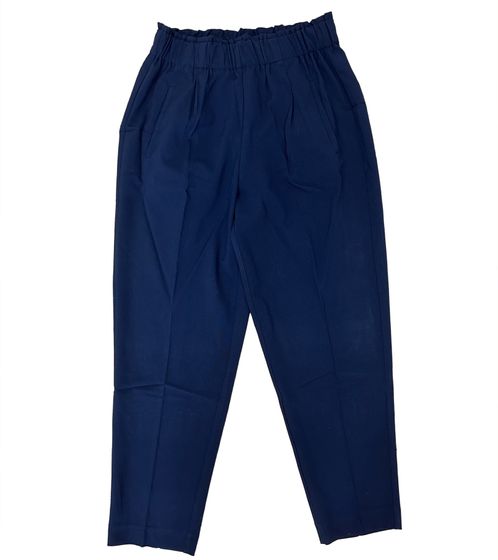 Aniston Casual pantalon à enfiler pour femme avec poches latérales pantalon business 20152831 bleu foncé