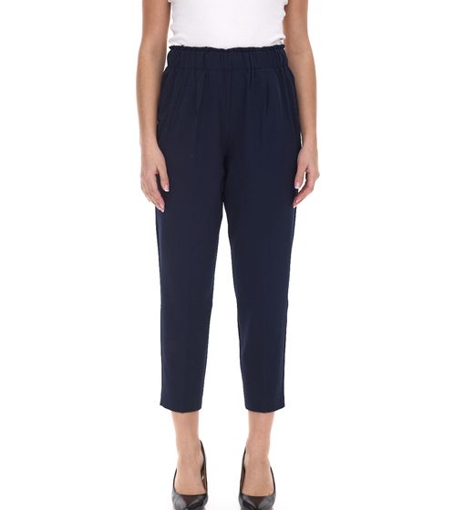 Aniston Casual women's pull-on trousers with pockets business trousers 20152831 dark blue