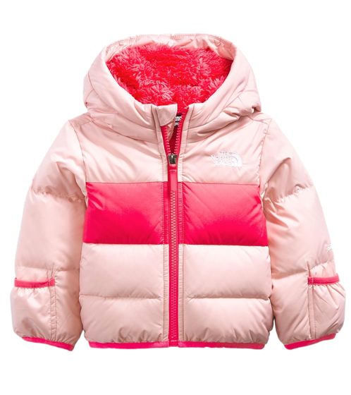 THE NORTH FACE Moondoggy Sweat à capuche pour bébé Doudoune chauffante pour enfant en bas âge Veste d'hiver pour fille NF0A4TJP3C1 Rose