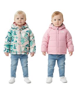 THE NORTH FACE Reversible Perrito Baby Isolations-Jacke mit Heatseeker Eco Wende-Jacke Mädchen Stepp-Jacke NF0A7QWOR6R0 Rosa/Bunt THE NORTH FACE Reversible Perrito Baby Isolations-Jacke mit Heatseeker Eco Wende-Jacke Mädchen Stepp-Jacke NF0A7QWOR6R0 Rosa/Bunt