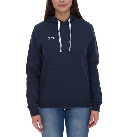 Outfitter Ocean Fabrics Thai women's hoodie sustainable hooded sweater in basic style OUT-W-1003-OTW-42 Navy