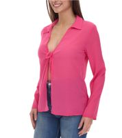 Confezione da 2 camicette da donna Aniston SELECTED a maniche lunghe con fascia da annodare effetto stropicciato 63149957 rosa Confezione da 2 camicette da donna Aniston SELECTED a maniche lunghe con fascia da annodare effetto stropicciato 63149957 rosa