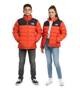 THE NORTH FACE Massif Daunenjacke Kinder Jungen Ski-Jacke Jugendliche wasserabweisende Schnee-Jacke Gänsedaunen NF0A827Z1W2 Orange/Schwarz THE NORTH FACE Massif Daunenjacke Kinder Jungen Ski-Jacke Jugendliche wasserabweisende Schnee-Jacke Gänsedaunen NF0A827Z1W2 Orange/Schwarz
