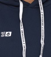 Outfitter Ocean Fabrics Felpa con cappuccio da uomo e da donna Thai in cotone sostenibile con cappuccio in stile basic OUT-1003-OTW nero, rosso o blu scuro Outfitter Ocean Fabrics Felpa con cappuccio da uomo e da donna Thai in cotone sostenibile con cappuccio in stile basic OUT-1003-OTW nero, rosso o blu scuro