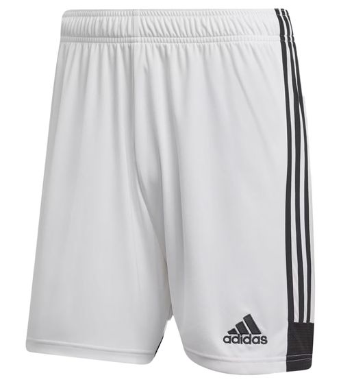 adidas Tastigo 19 nachhaltige Sport-Shorts für Jungen und Mädchen Trainings-Shorts mit AEROREADY-Technologie kurze Fitness-Hose DP3174 Weiß/Schwarz