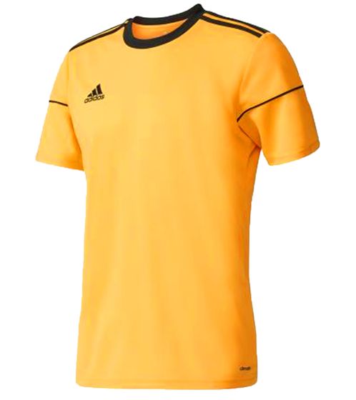 adidas Squadra 17 Sport-Shirt für Jungen und Mädchen Trainings-Shirt mit climalite-Technologie Fitness-Oberteil BJ9180 Gelb/Schwarz