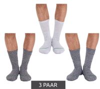 30 Paar primair socks. nachhaltige Freizeit-Socken Baumwoll-Socken lange Strick-Socken 53200 Schwarz/Weiß/Hellgrau/Dunkelgrau