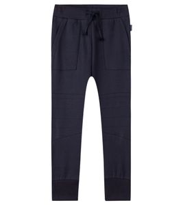 Sanetta children's sweatpants for boys, soft jogging pants with drawstring, everyday pants 126498 5365 dark blue