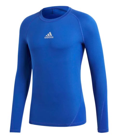 adidas AlphaSkin Men's Sustainable Longsleeve Crew Neck Sweater Sports Sweater Fitness Shirt CW9488 Blue