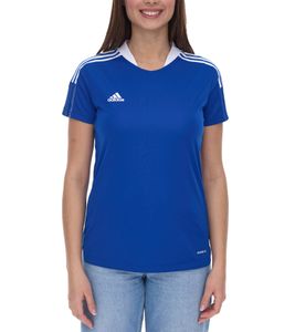 adidas TIRO 21 Jersey Maglia da allenamento da donna con AeroReady in materiale riciclato Maglia sportiva Maglia fitness GM7583 blu