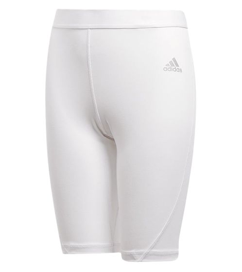 adidas sustainable sports pants for girls sports shorts fitness leggings short pants CW7351 white