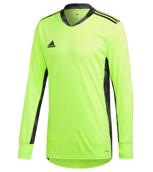 adidas AdiPro 20 men's sustainable goalkeeper jersey long-sleeved shirt fitness pullover FI4192 neon green/black