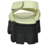 ILC women's sandals, strappy sandals with a chunky sole, real leather C45-8541 beige/blue, green or white