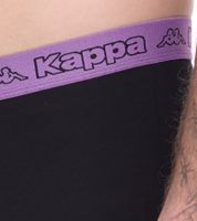 Lot de 20 boxers Kappa pour homme avec lettrage de la marque et logo sous-vêtements 351K1JW noir/citron vert ou noir/violet Lot de 20 boxers Kappa pour homme avec lettrage de la marque et logo sous-vêtements 351K1JW noir/citron vert ou noir/violet