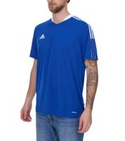 adidas Tiro 21 sustainable football shirt with AEROREADY technology men's fitness shirt training top Primegreen GM7589 blue