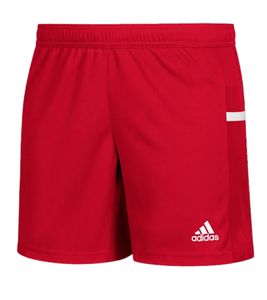 adidas Team 19 women's sports shorts with Climacool technology training pants DX7296 red