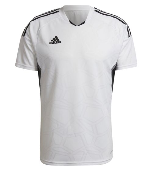 adidas Condivo 22 nachhaltiges Kurzarm-Trikot Herren mit AEROREADY Fußball-Shirt HA3515 Weiß